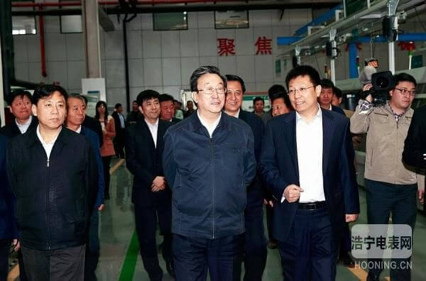 河南省委書記郭庚茂到許繼集團調(diào)研指導工作