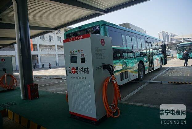 江西省常委、常務(wù)副省長莫建成參觀由科陸電子參與建設(shè)的國內(nèi)首個(gè)民間資本投資新能源汽車充電站