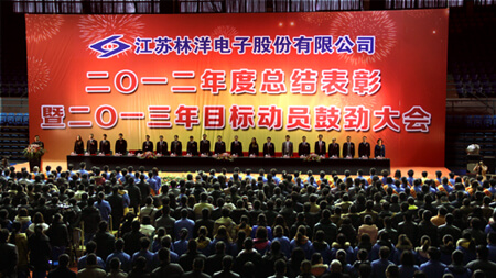 奮斗2013年，為開啟林洋事業(yè)新的征程而努力奮斗